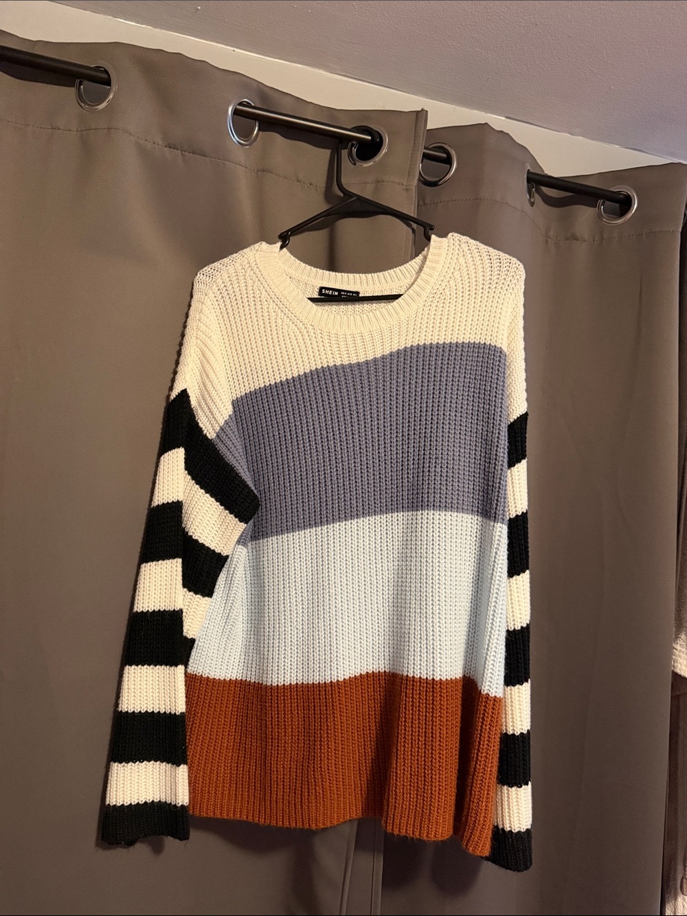 Striped Crewneck Sweater